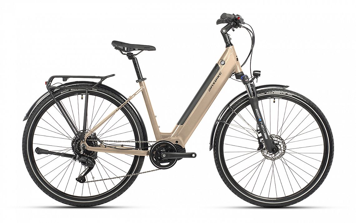 ebike MAXBIKE URBEA 28 silver titan 7622201
