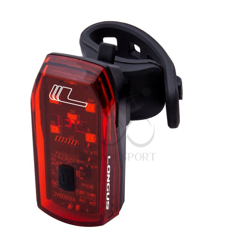  Svetlo BRAKE 5LED zadné 1f + brzda, čierne  398587