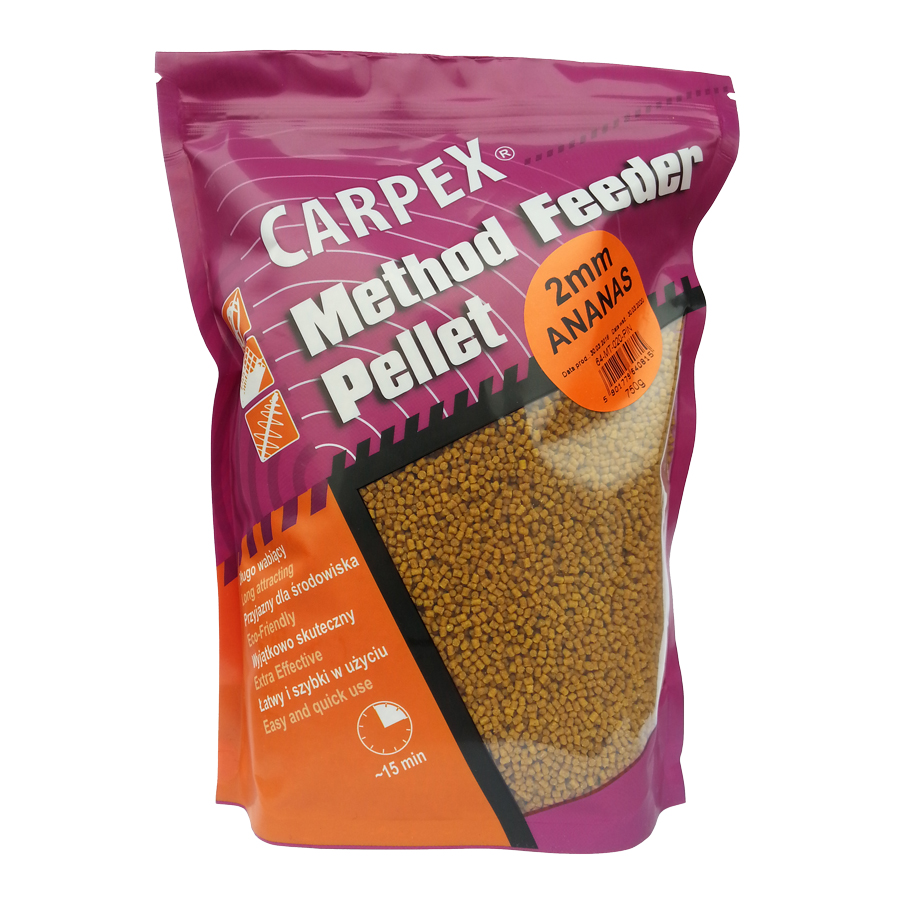Carpex Method Feeder Pellet - Fruity Fish mix 2mm, 0,75kg