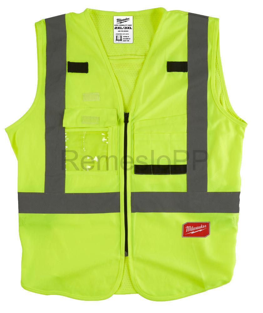 MILWAUKEE výstražná vesta - žltá vel. L/XL
