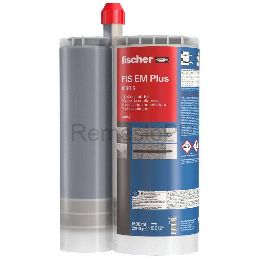 FISCHER epoxidová malta FIS EM Plus 1500 ml S 1 ks