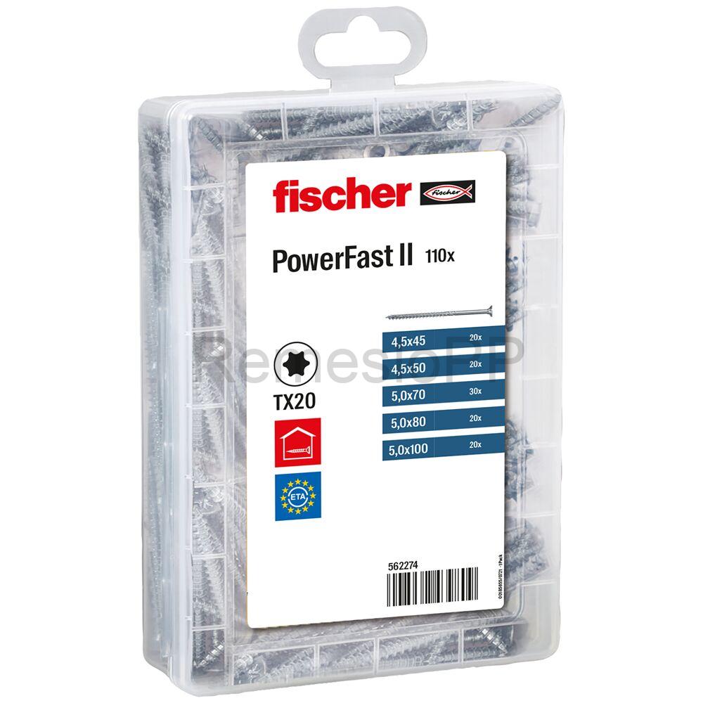 FISCHER PROFI-BOX  skrutky FPF II TX čiastočný závit