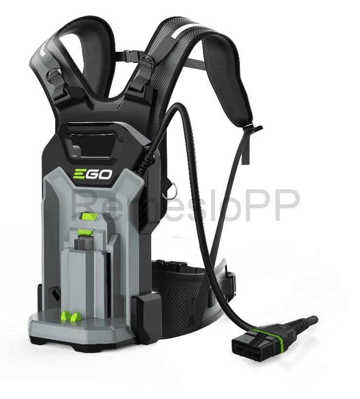 EGO POWER+ Professional-X Chrbtový nosič BHX1000 s adaptérom ADB1000 - Sada