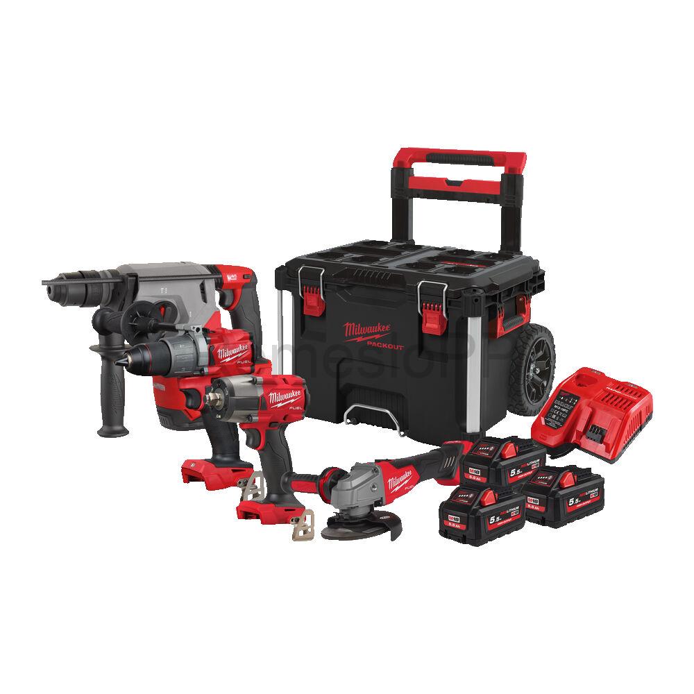 MILWAUKEE set náradia M18 FPP4A2-553P