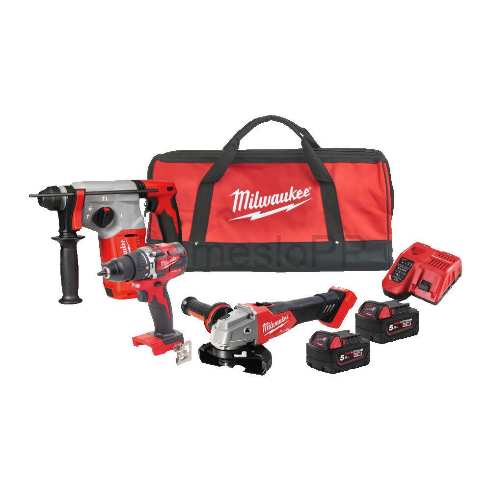 MILWAUKEE set náradia M18 FPP3Q-502B