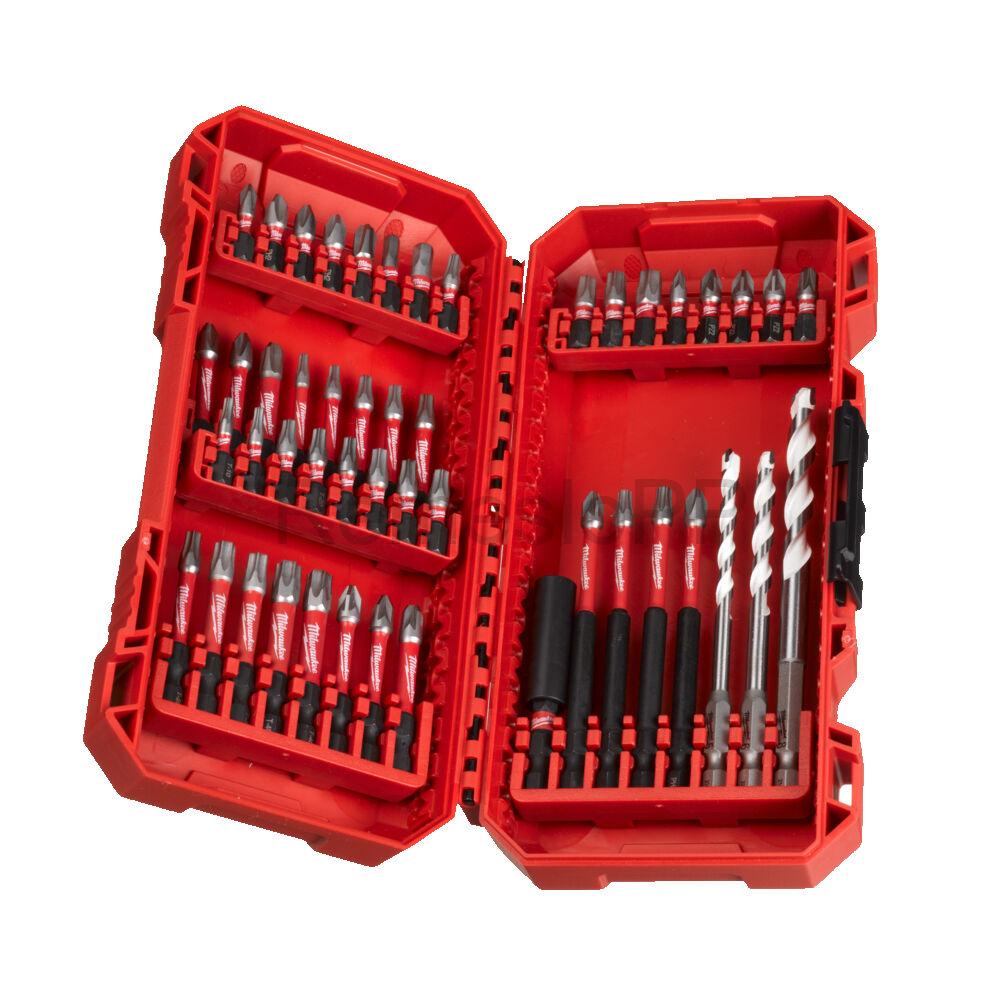 MILWAUKEE® 48 dielna sada bitov SHOCKWAVE™