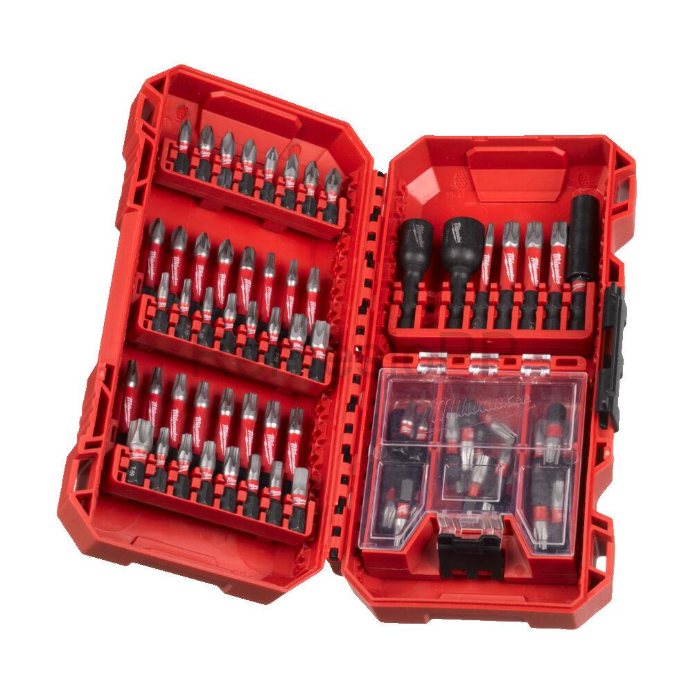 MILWAUKEE® 75 dielna sada bitov a nástrčných klúčov SHOCKWAVE™ XL TX