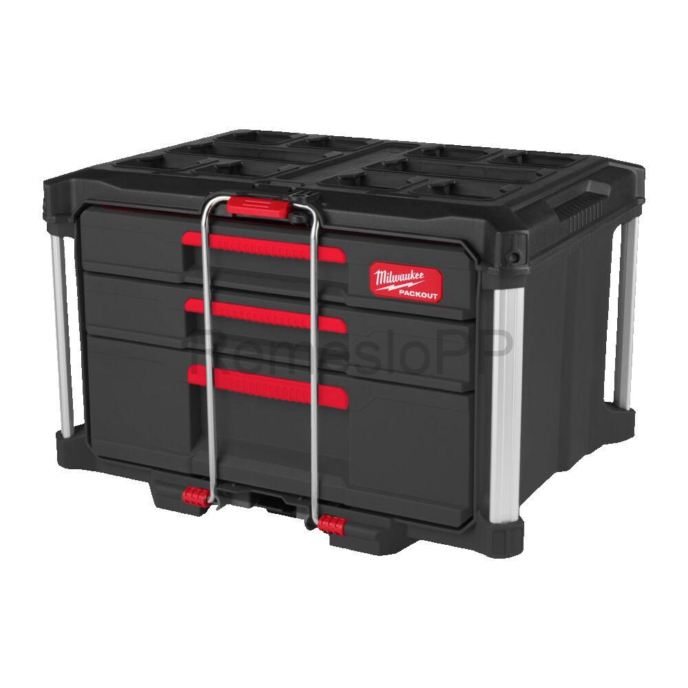 MILWAUKEE PACKOUT™ box so zásuvkami 2+1