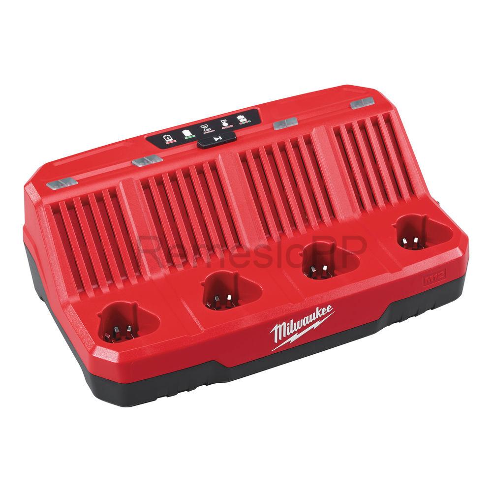 MILWAUKEE M12™ 4-portová nabíjačka
