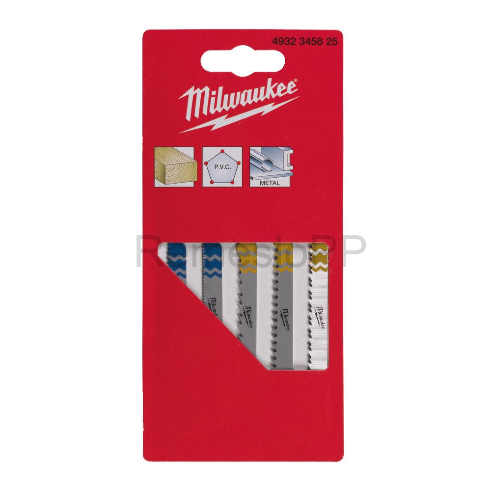 MILWAUKEE plátky do priamočiarej píly - 5 ks