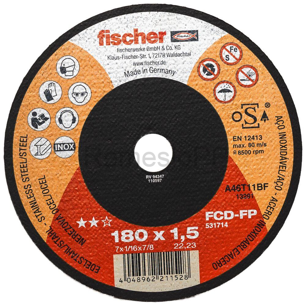 FISCHER rezný kotúč FCD-FP 180x1,5x22,23 plus, 1 ks