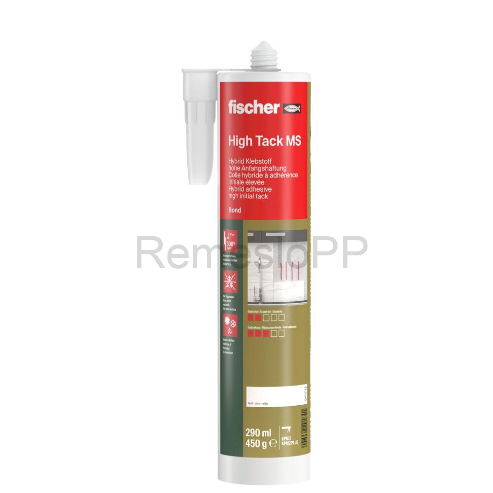 FISCHER výkonné lepidlo High Tack MS biele 290 ml 1 ks