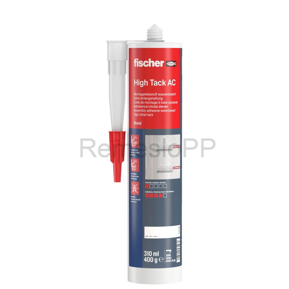 FISCHER vysoko priľnavé montážne lepidlo AC 310 ml 1 ks