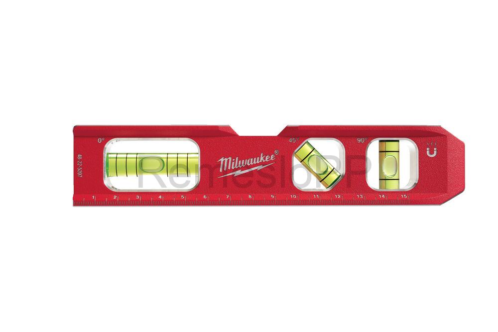 MILWAUKEE torpédová vodováha COMPACT 17 cm