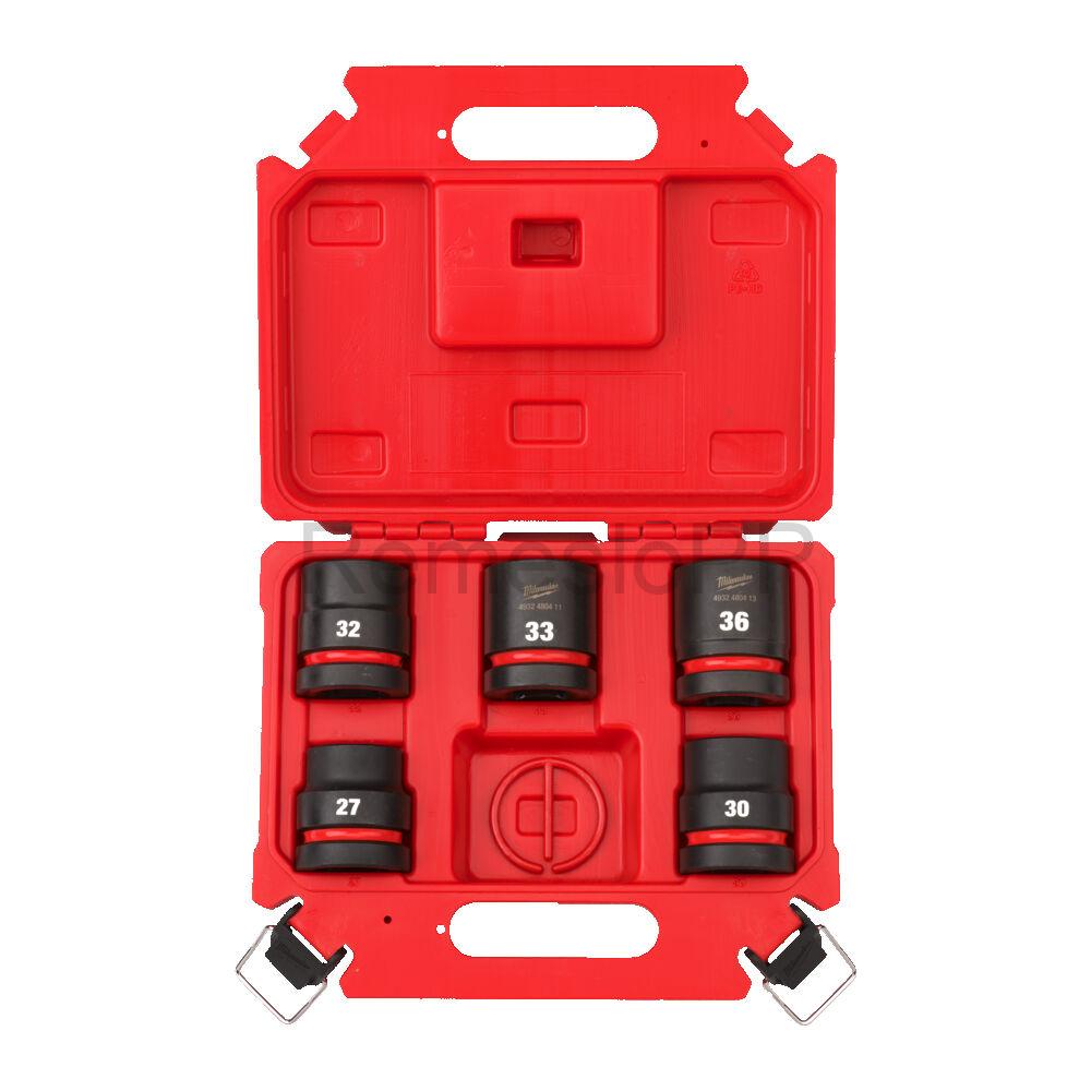 MILWAUKEE® 5 dielna sada nástrčných kľúčov STD SHOCKWAVE™ 3/4"- krátke