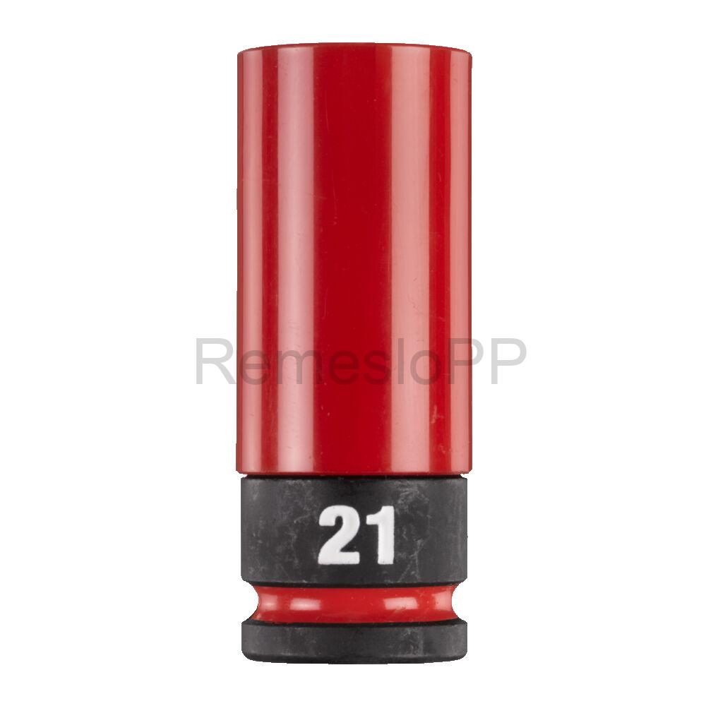 MILWAUKEE® hex priemyselná hlavíca SHOCKWAVE™ IMPACT DUTY 1/2" - 21 mm