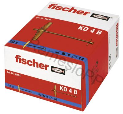 FISCHER sklopná hmoždinka KD 4 B bal. 10 ks