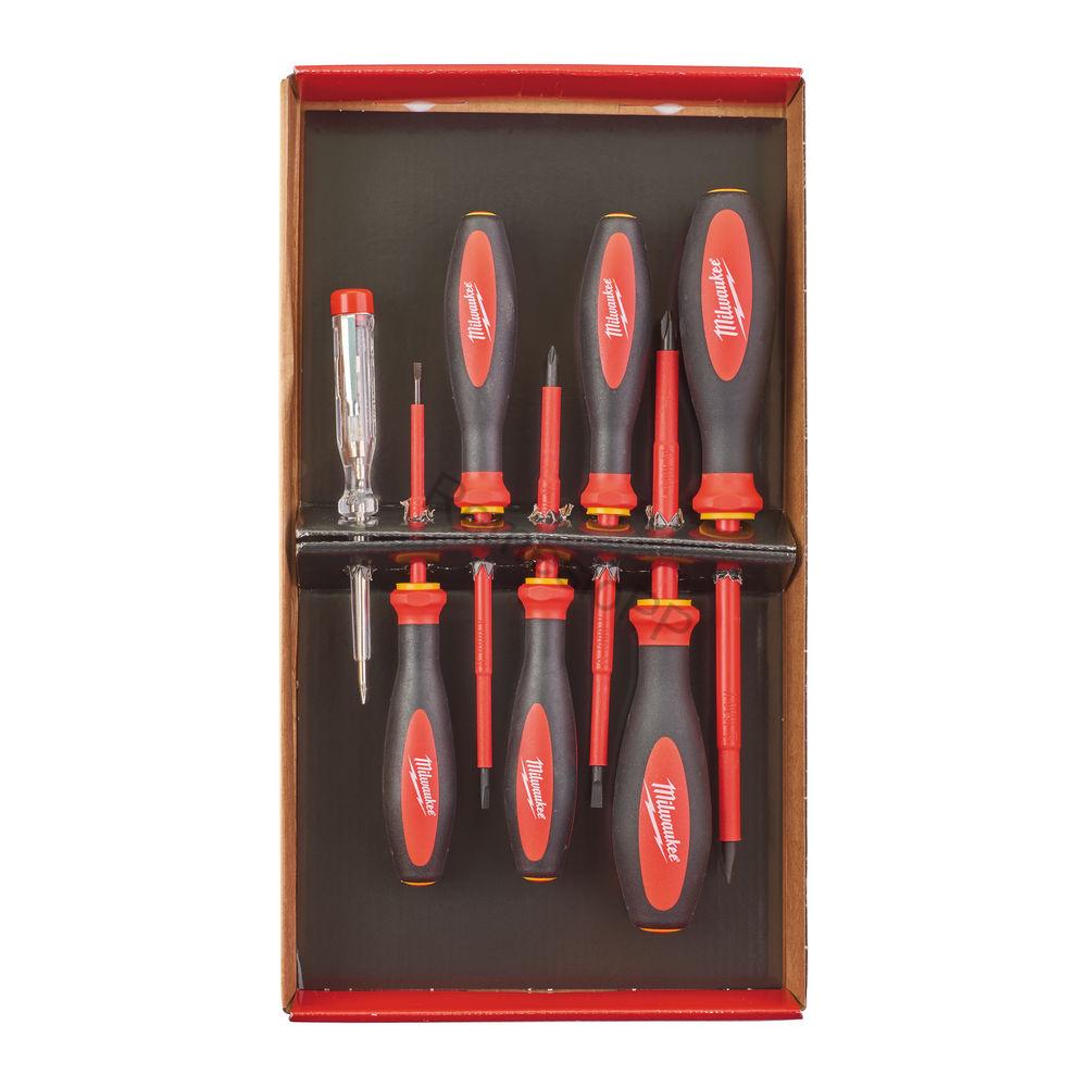 MILWAUKEE 7 dielna sada skrutkovačov VDE