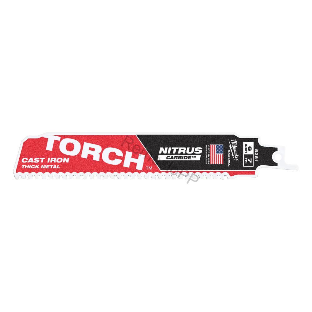 MILWAUKEE pílový plátok TORCH™ NITRUS CARBIDE™ 150 mm
