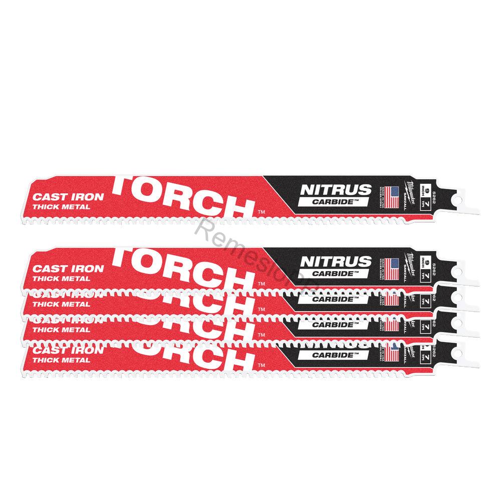 MILWAUKEE pílový plátok TORCH™ NITRUS CARBIDE™ 230 mm bal. 5 ks