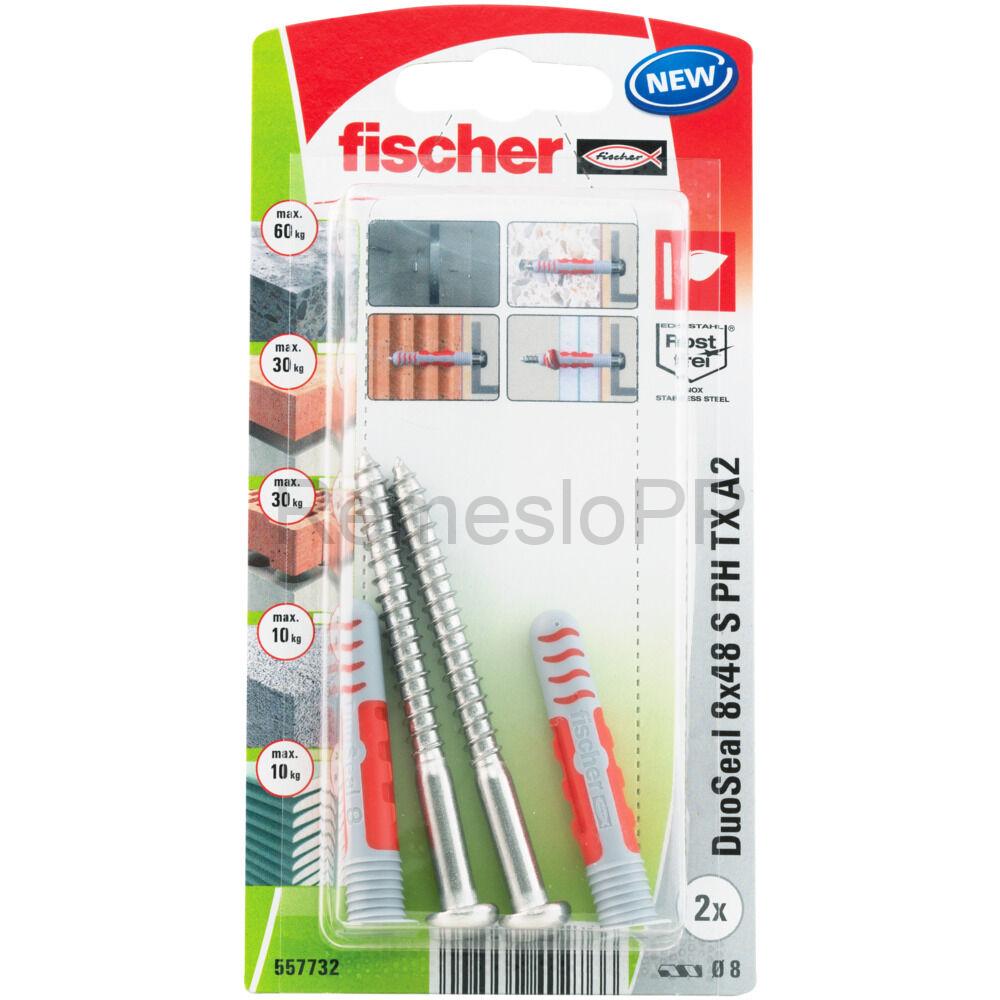 FISCHER DuoSeal 8x48 S PH TX A2 K NV  1 ks