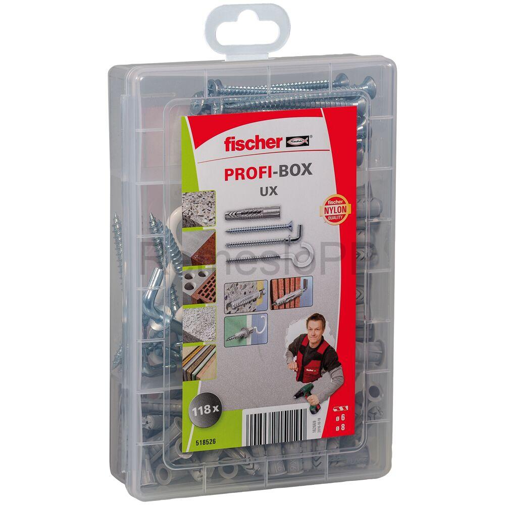 FISCHER MAJSTER BOX UX + skrutky a háčiky
