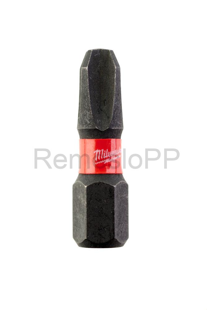 MILWAUKEE skrutkovací bit PH3 25 mm SHOCKWAVE™