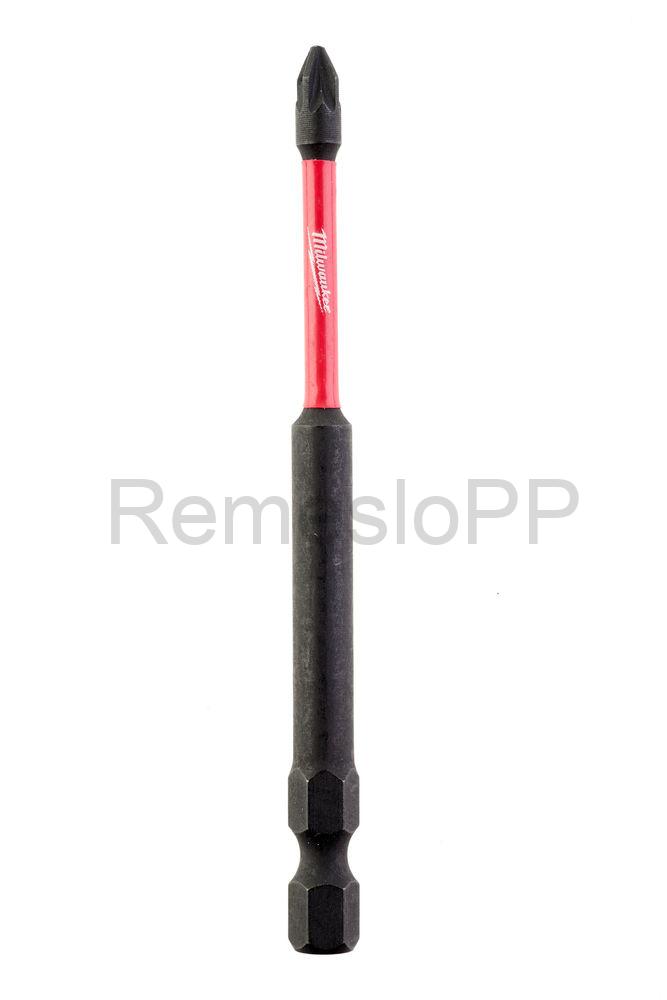 MILWAUKEE skrutkovací bit PZ1 90 mm SHOCKWAVE™ 
