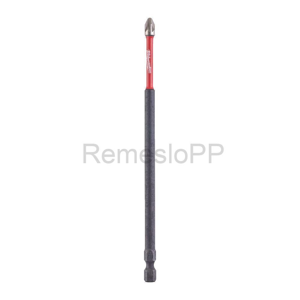 MILWAUKEE skrutkovací bit PZ2 150 mm SHOCKWAVE™
