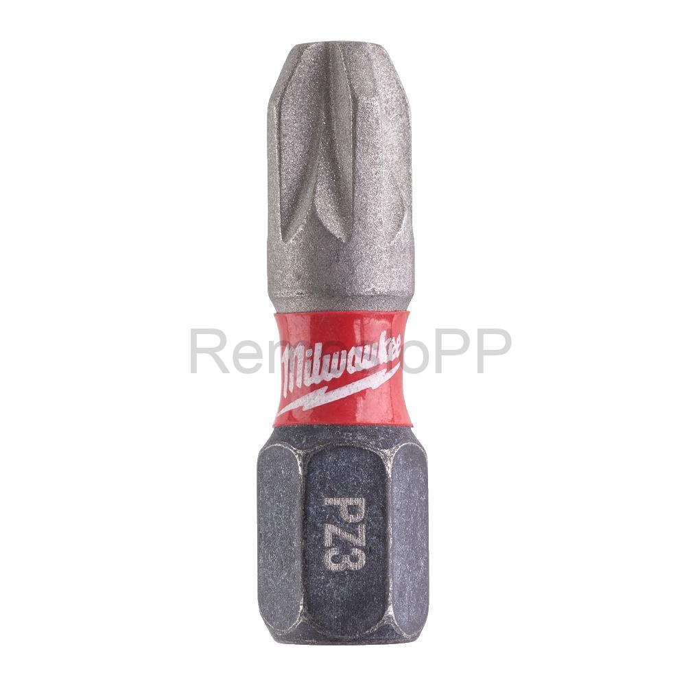 MILWAUKEE skrutkovací bit PZ3 25 mm SHOCKWAVE™