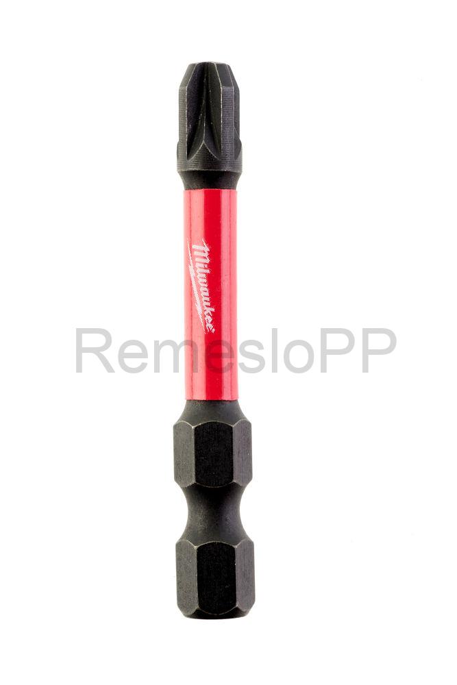 MILWAUKEE skrutkovací bit PZ3 50 mm SHOCKWAVE™