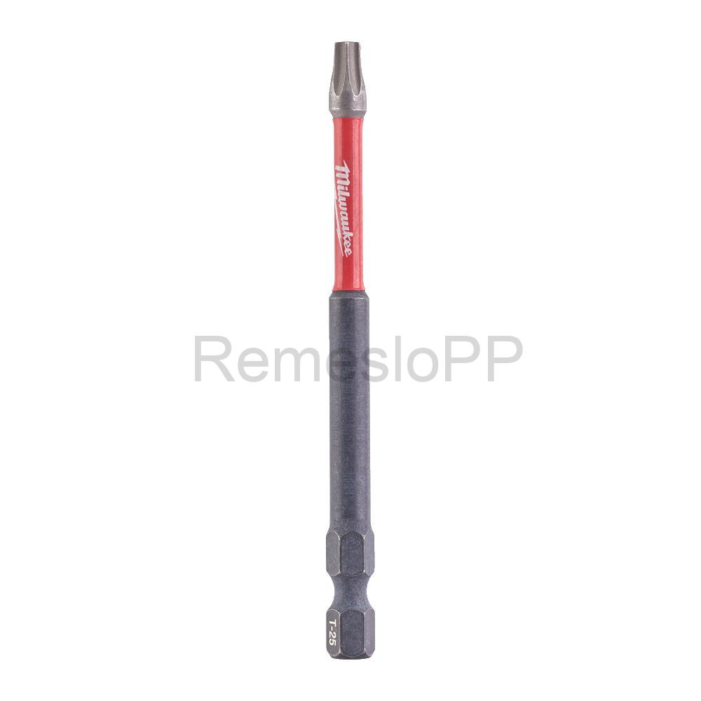 MILWAUKEE skrutkovací bit TX25 90 mm SHOCKWAVE™
