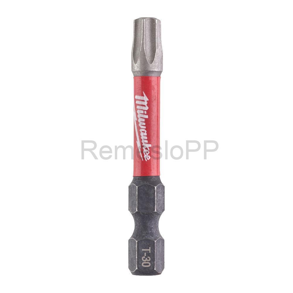MILWAUKEE skrutkovací bit TX30 50 mm SHOCKWAVE™