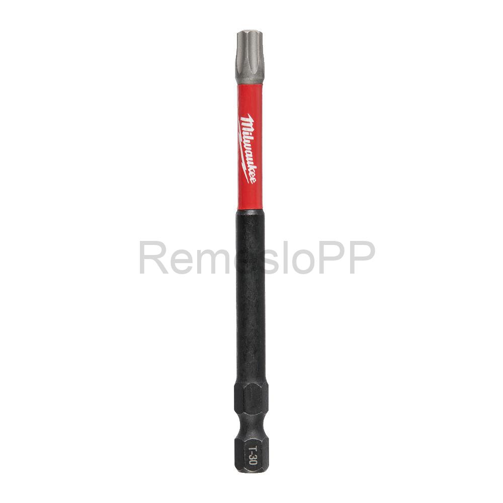 MILWAUKEE skrutkovací bit TX30 90 mm SHOCKWAVE™