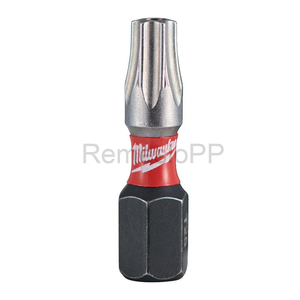 MILWAUKEE skrutkovací bit TX BO25 25 mm SHOCKWAVE™ 