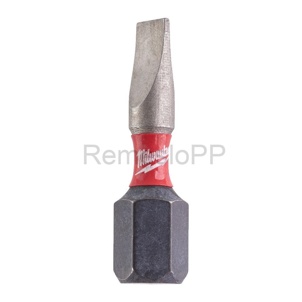 MILWAUKEE skrutkovací bit SL 0.6x4.5 25 mm SHOCKWAVE™