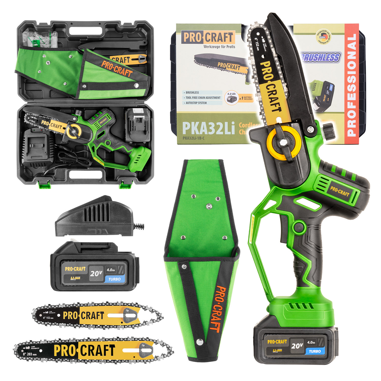 Aku ručná píla Procraft PKA32Li - P