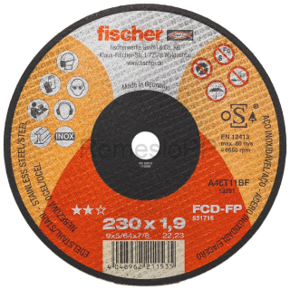 FISCHER rezný kotúč FCD-FP 230x1,9x22,23 plus, 1 ks
