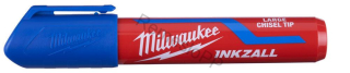 MILWAUKEE INKZALL™ značkovač s plochým hrotom L - modrý