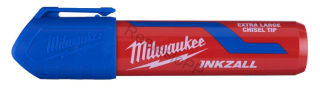 MILWAUKEE INKZALL™ značkovač s plochým hrotom XL - modrý