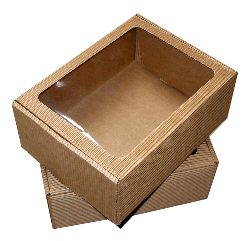 Kartónový obal 255 x 175 x 85 mm ,2 VL Kraft-kraft