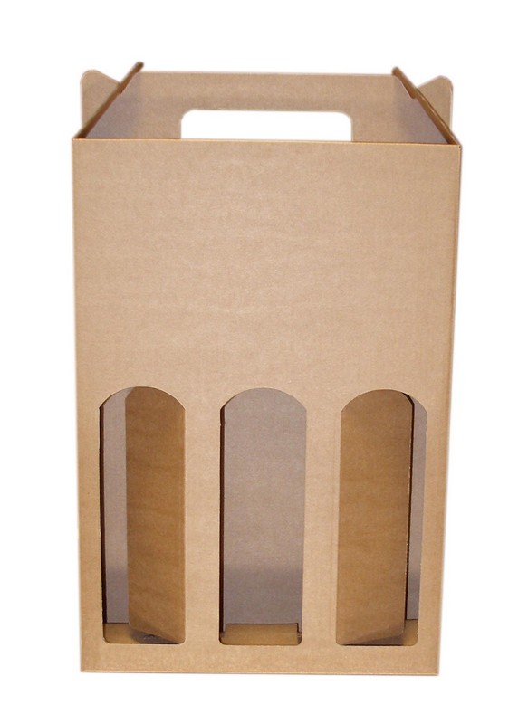 Obal na 3 vínové fľaše 234 x 78 x 338 mm,3 VLE HH