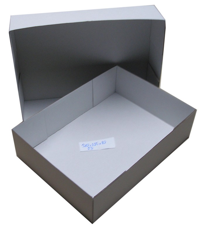 Kartónový obal, spodok + vrch 310 x 225 x 80 mm,3 VL BB