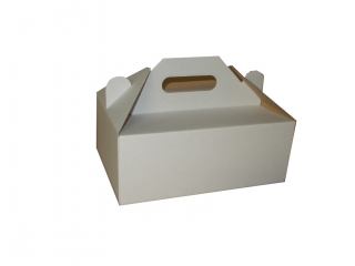 Zákusková krabica s uchom 190 x 160 x 70 mm 