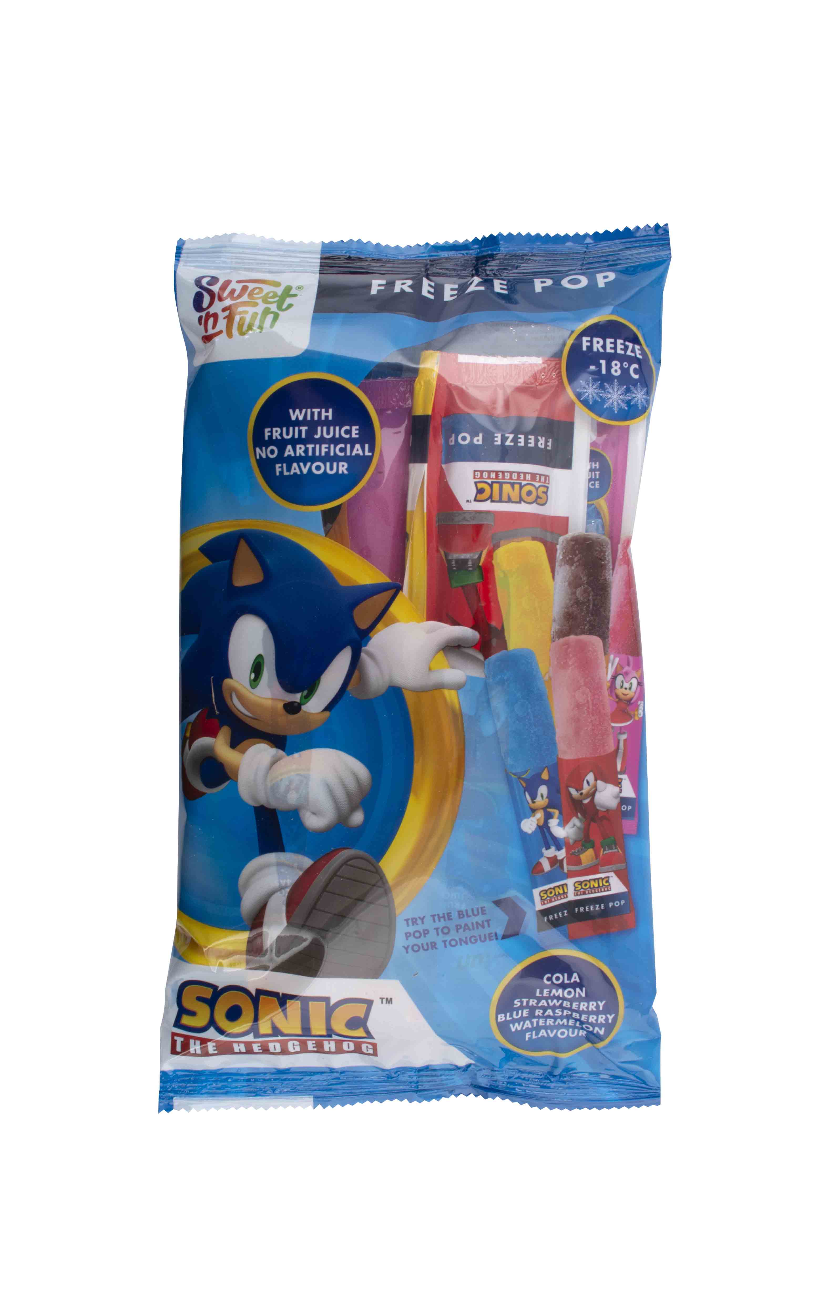 Sonic Freeze Pop Multipack 50ml - 10 ks