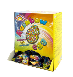 Rainbow Bubble Egg žuvačky 5g