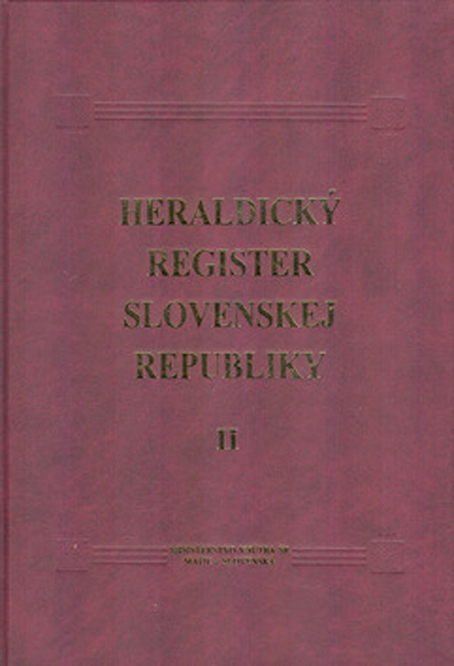 Heraldický register Slovenskej republ. 2