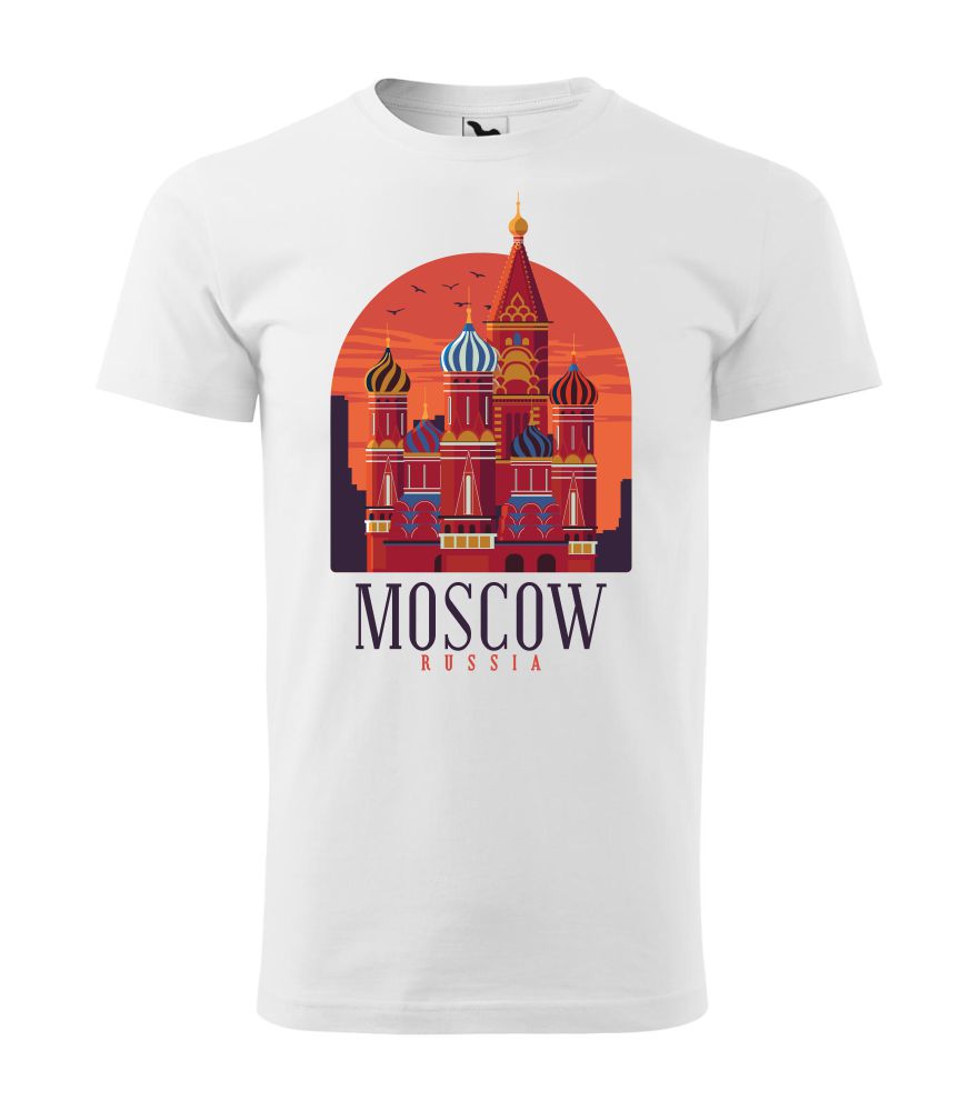 Dámske tričko Moskow, S, citrónová