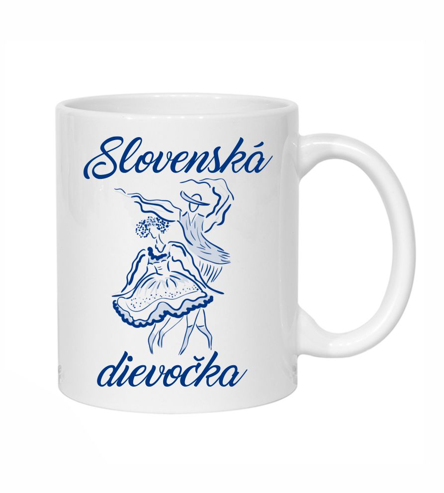 Hrnček Slovenská dievočka