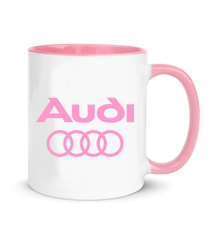 Hrnček s potlačou Audi
